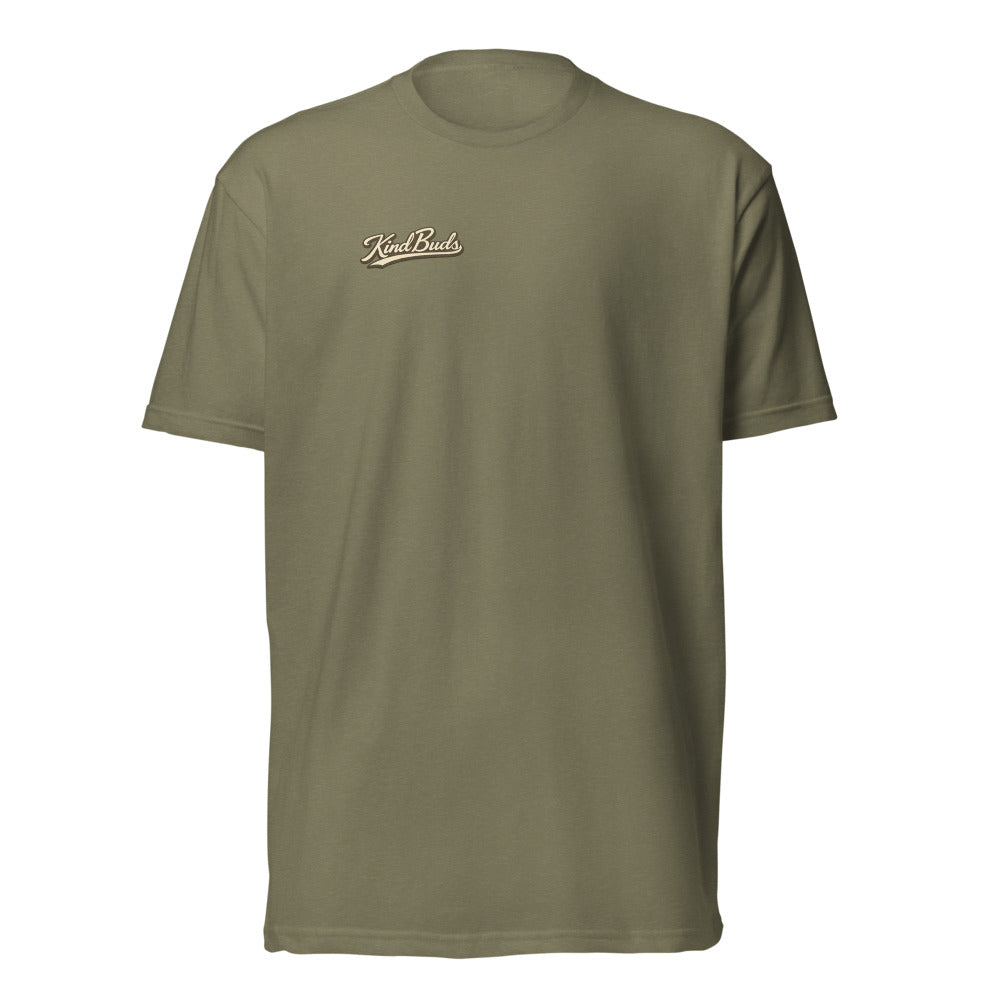 Hippie Hollow Tee — Military Green, front